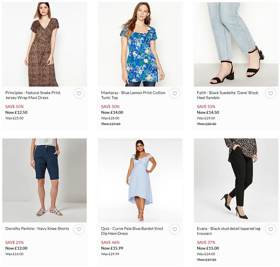 Debenhams Offers from 17 July