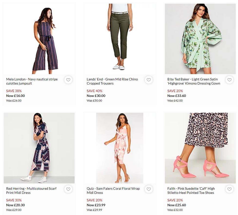 Debenhams Offers from 17 July