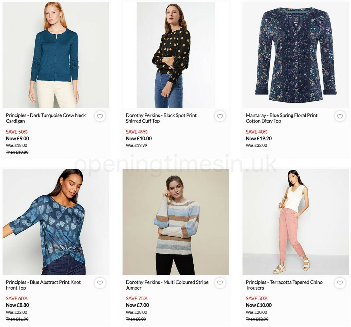 Debenhams Offers from 11 March