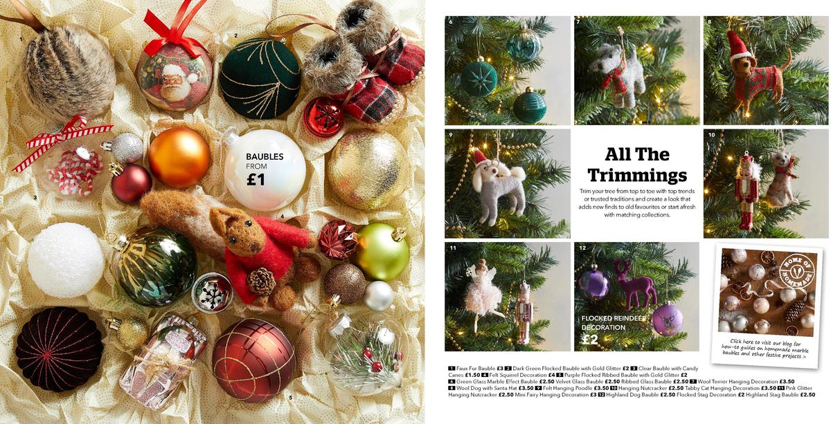 Dunelm Christmas Catalogue Offers from 28 October