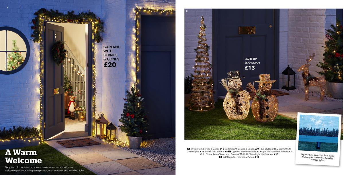 Dunelm Christmas Catalogue Offers from 28 October