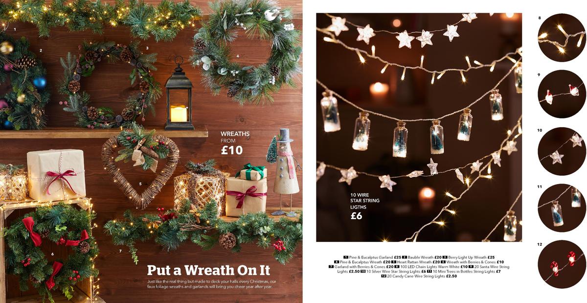 Dunelm Christmas Catalogue Offers from 28 October