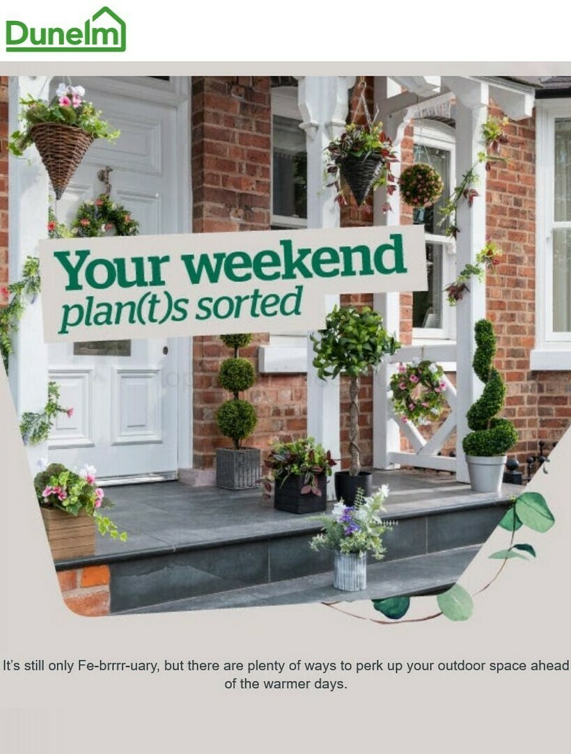 Dunelm Offers from 18 February