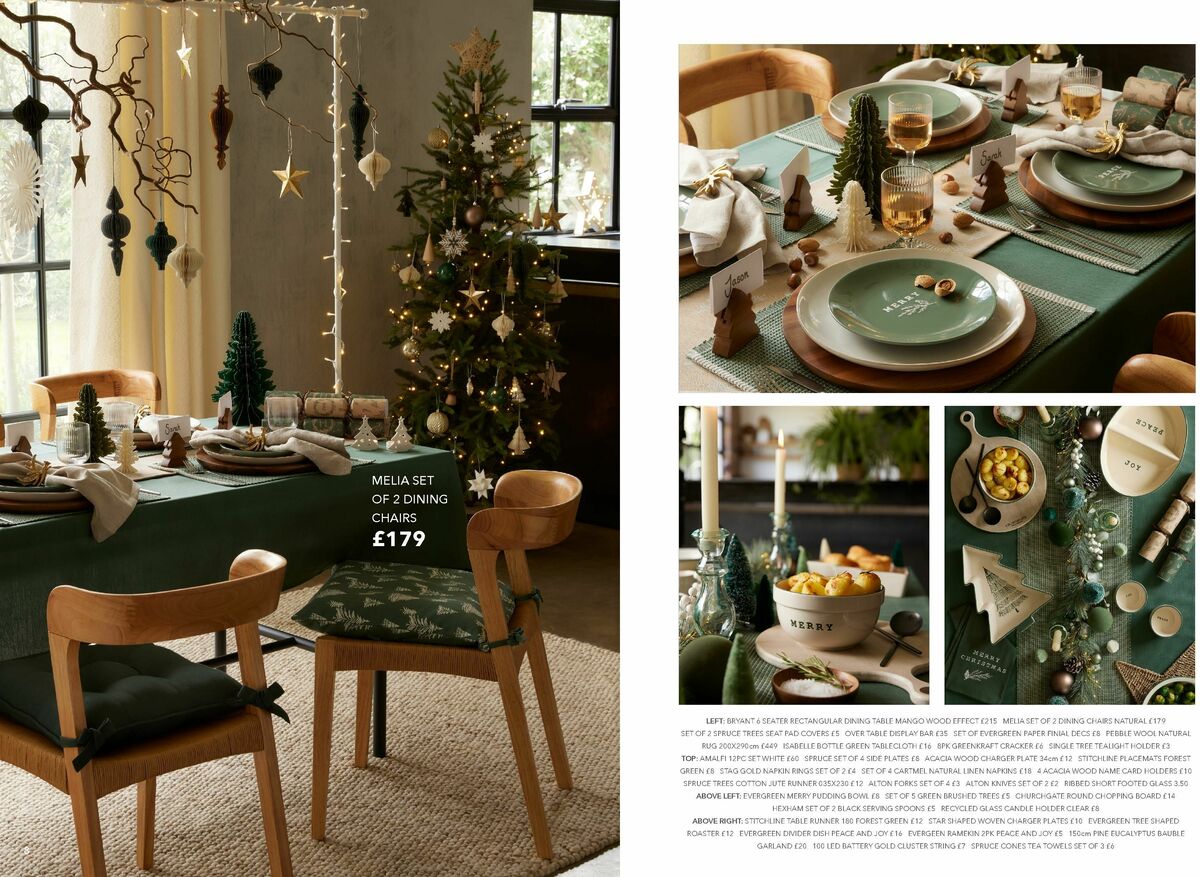 Dunelm Christmas Offers from 9 October