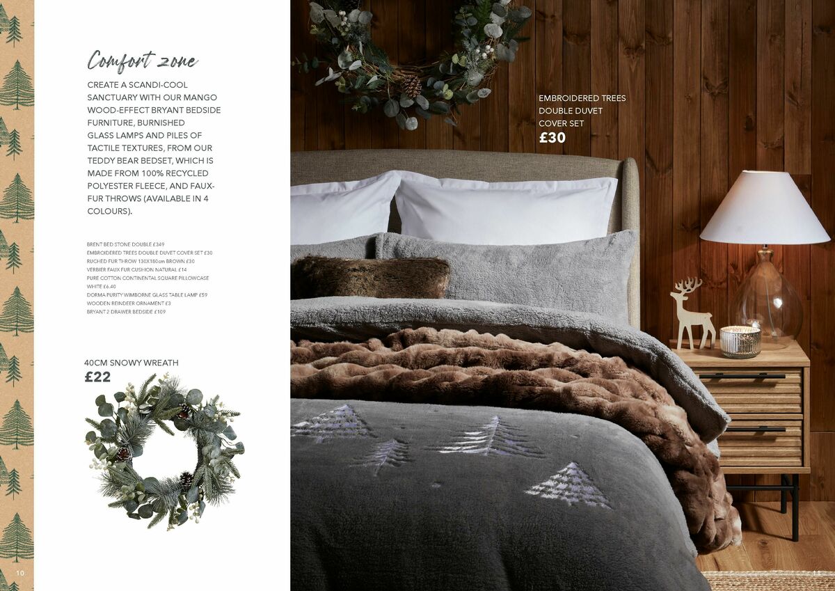 Dunelm Christmas Offers from 9 October