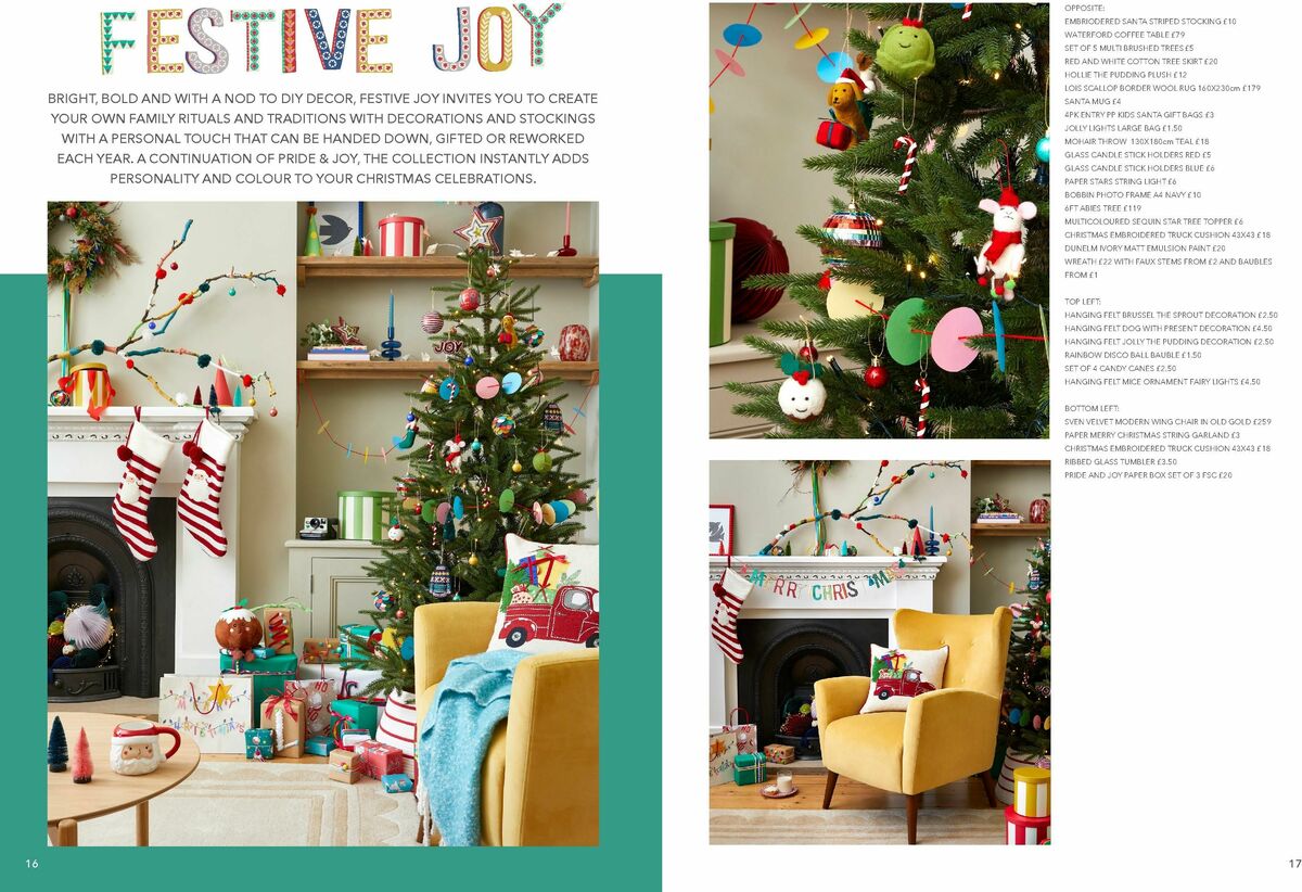 Dunelm Christmas Offers from 9 October