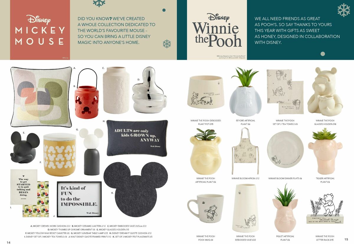 Dunelm Gift Guide Offers from 9 October