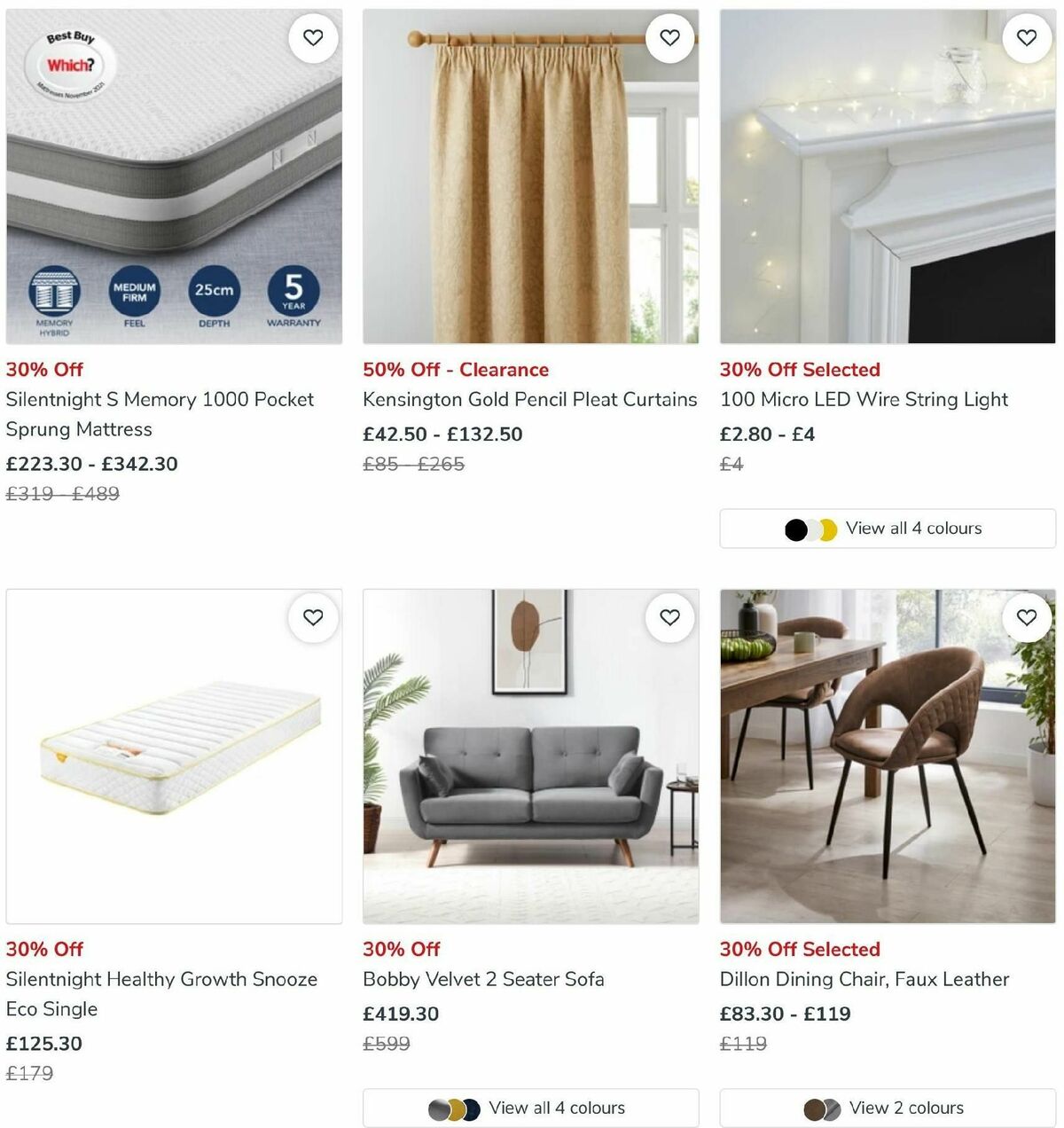 Dunelm Black Friday Offers from 21 November