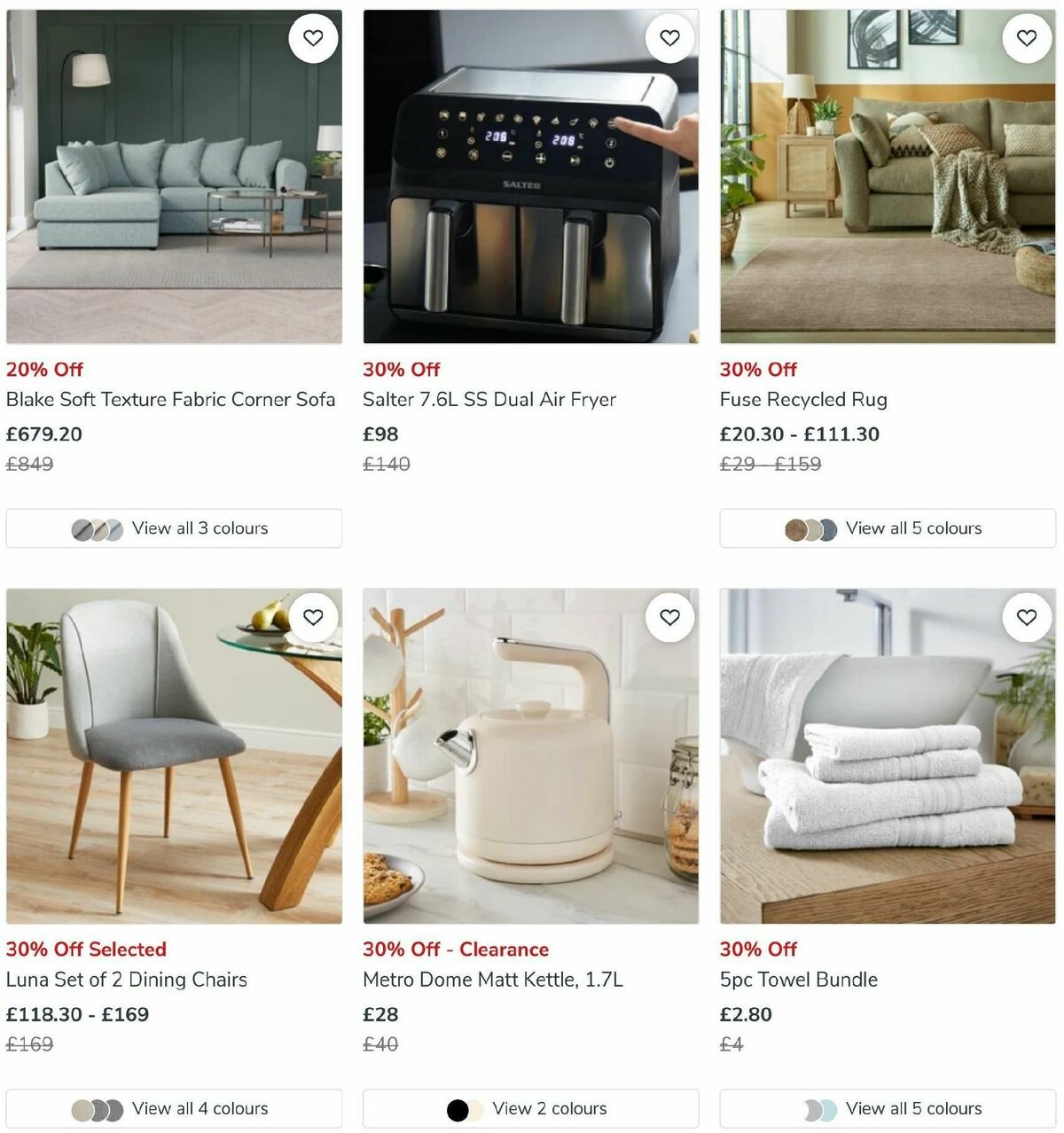 Dunelm Black Friday Offers from 21 November