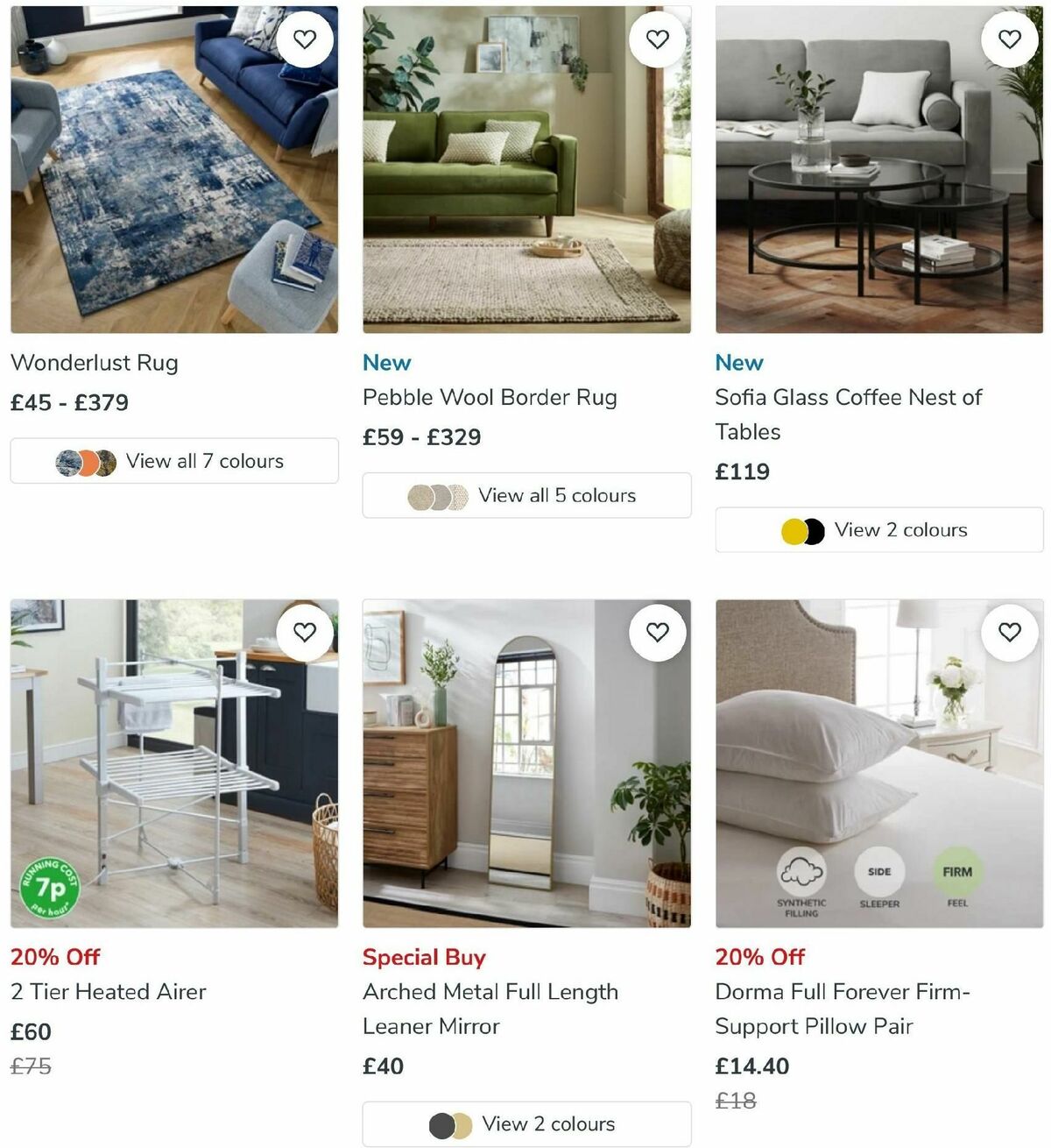 Dunelm Offers from 30 December