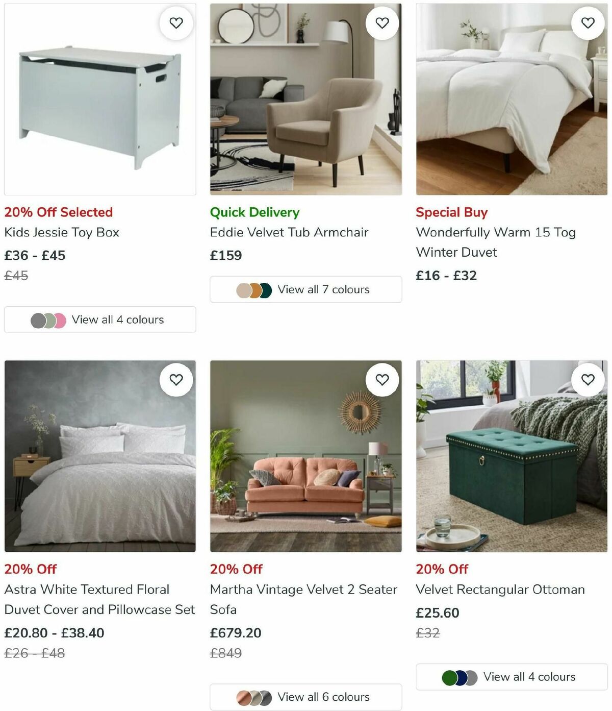 Dunelm Offers from 30 December