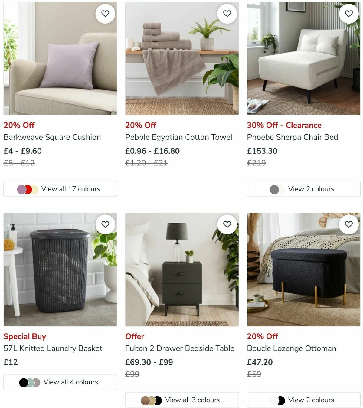 Dunelm Offers from 30 December