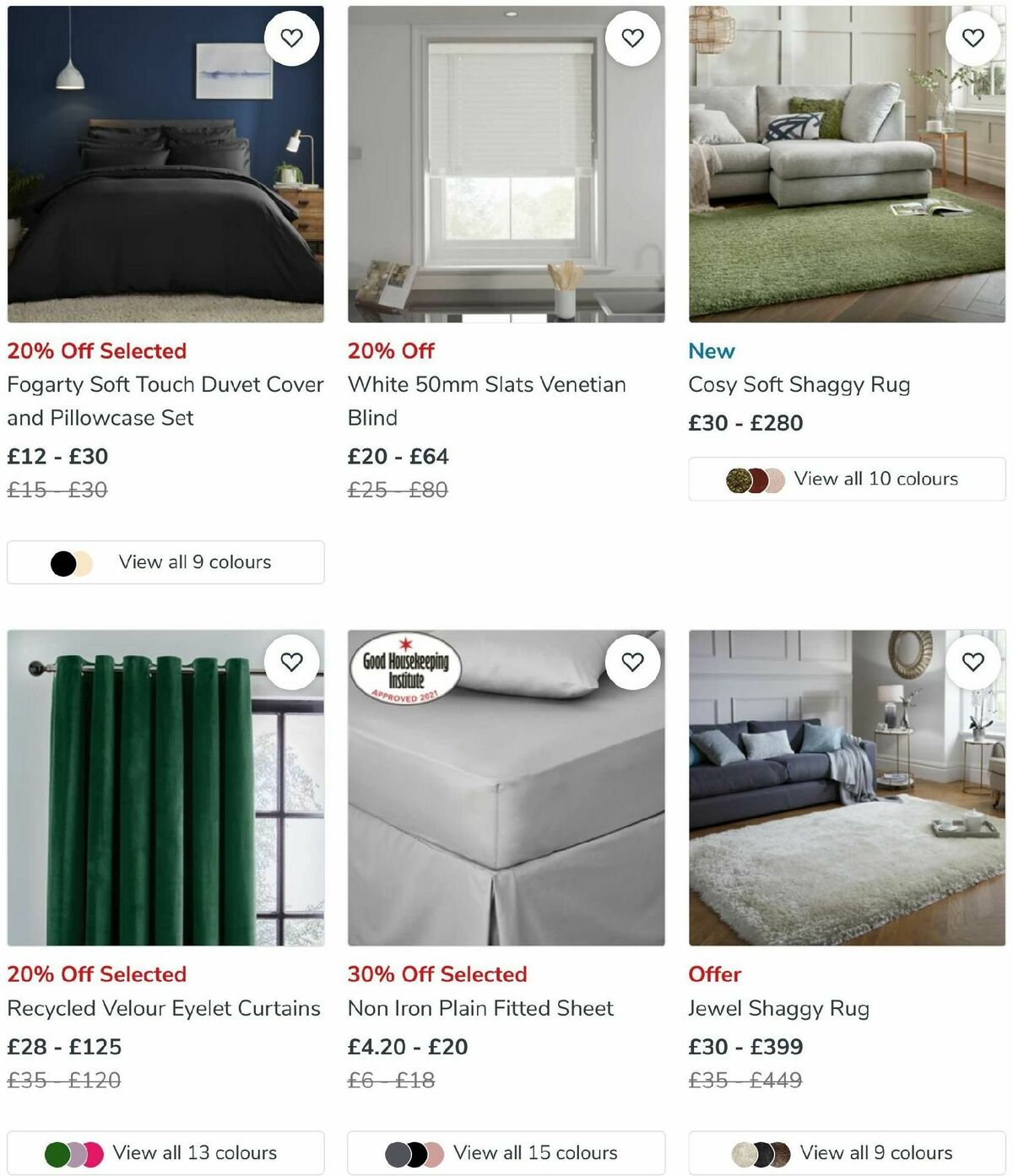 Dunelm Offers from 30 December