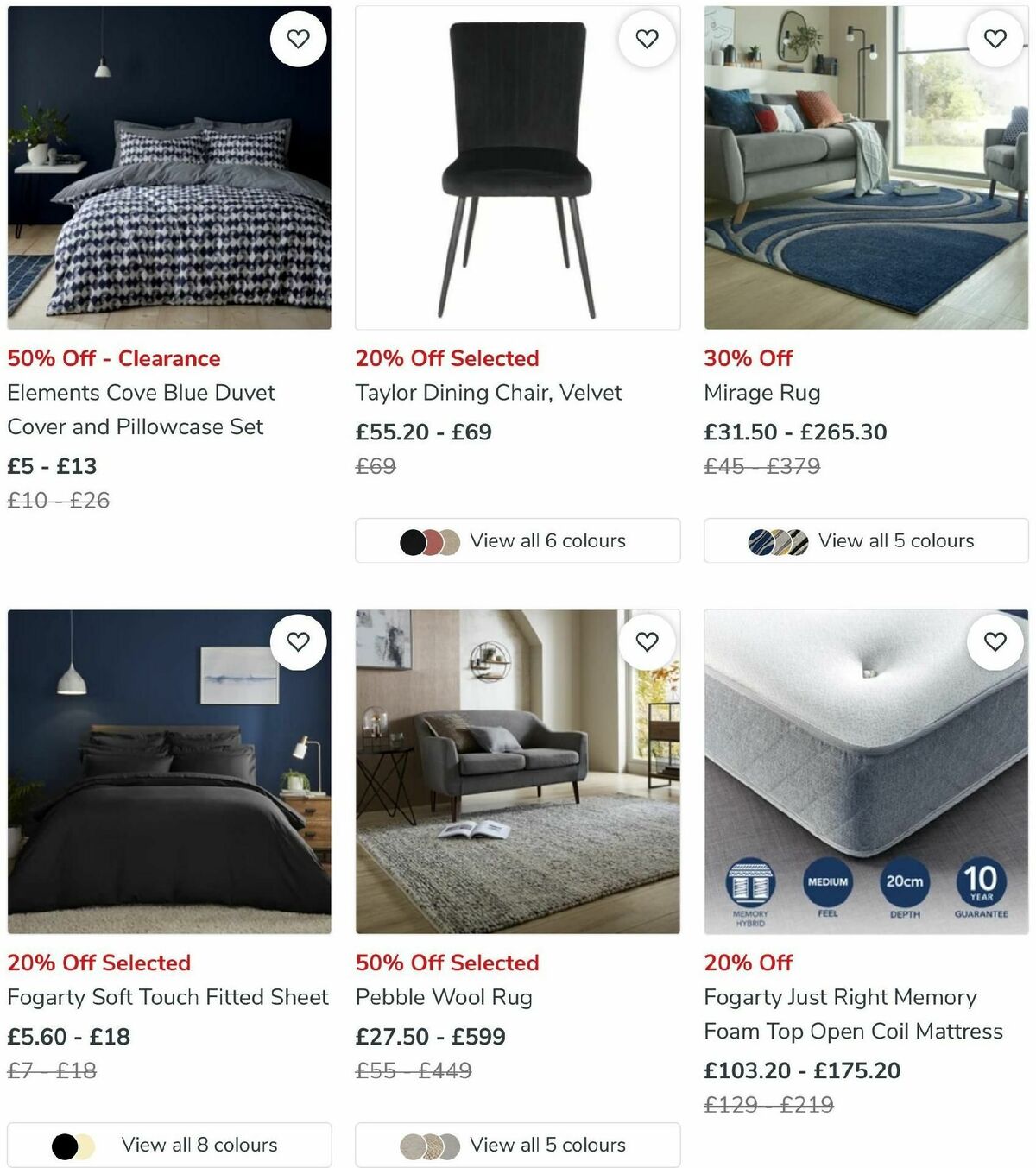 Dunelm Offers from 30 December