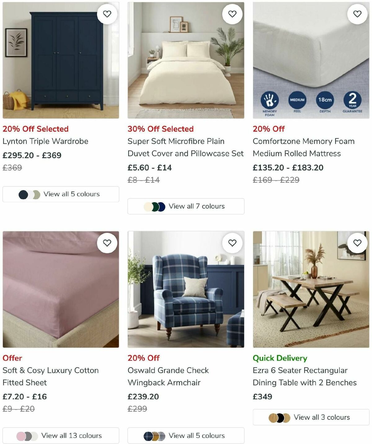 Dunelm Offers from 30 December