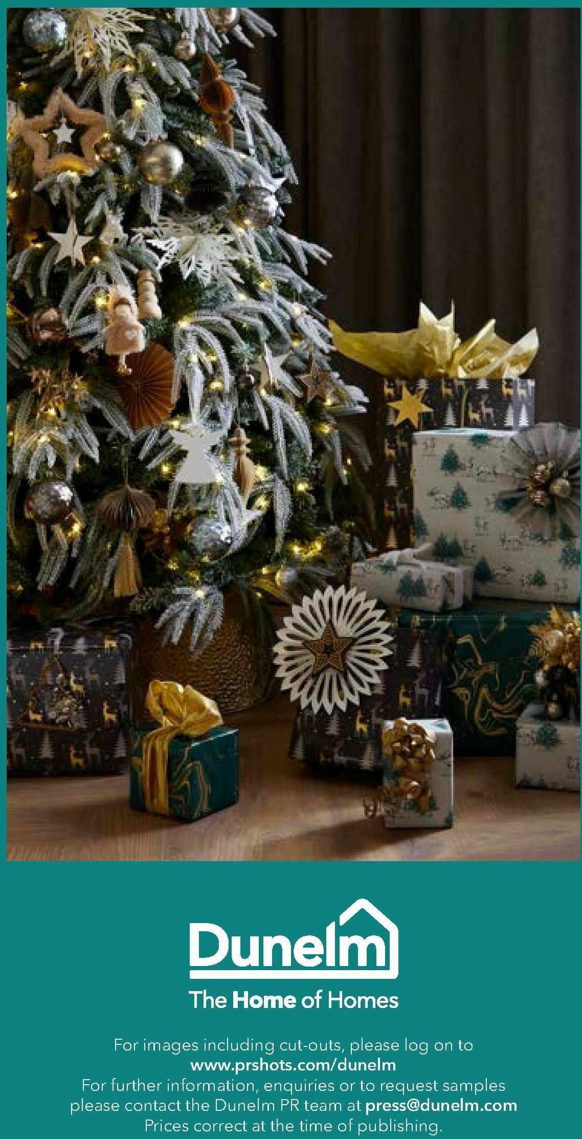 Dunelm Christmas Offers from 1 October