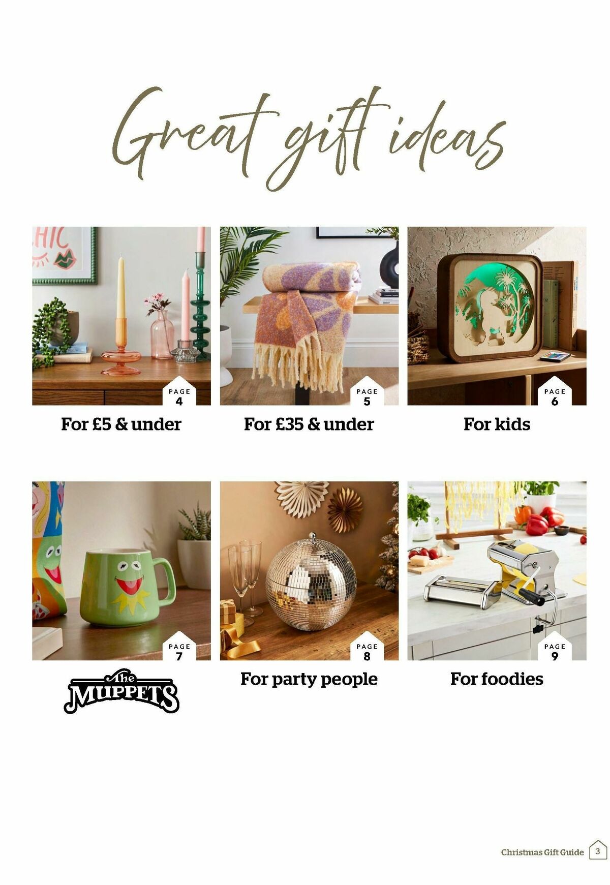 Dunelm Christmas Gift Guide Offers from 5 October