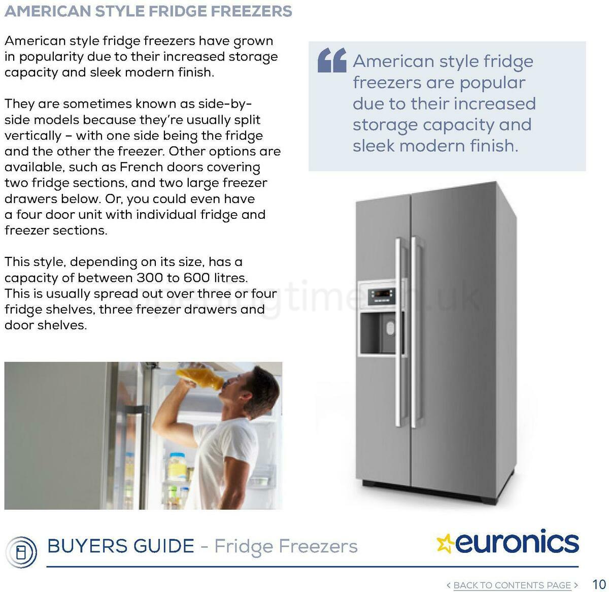 Euronics Fridge Freezers Buyers Guide Offers from 1 January