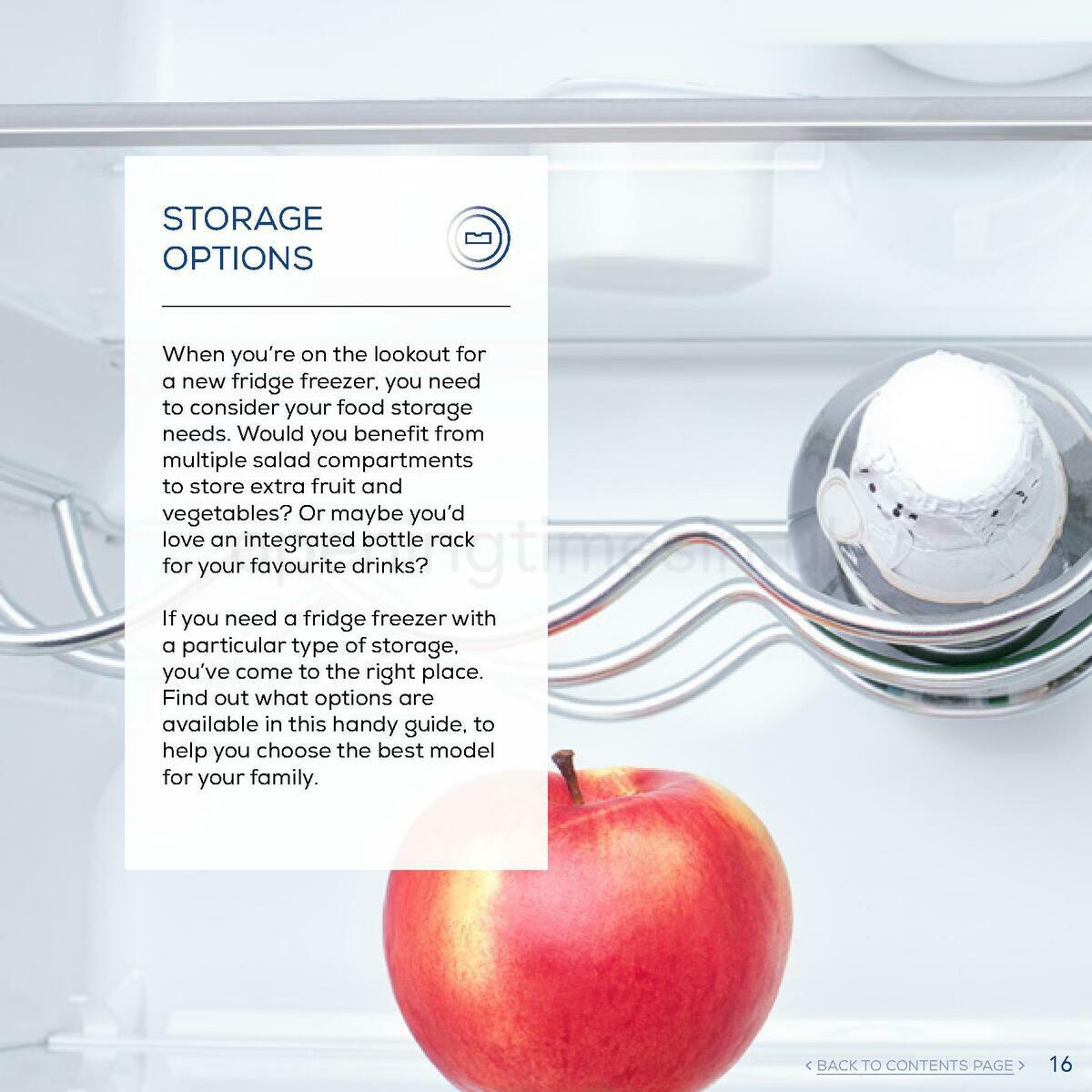 Euronics Fridge Freezers Buyers Guide Offers from 1 January