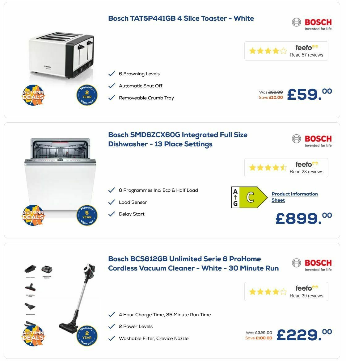 Euronics Offers from 11 September