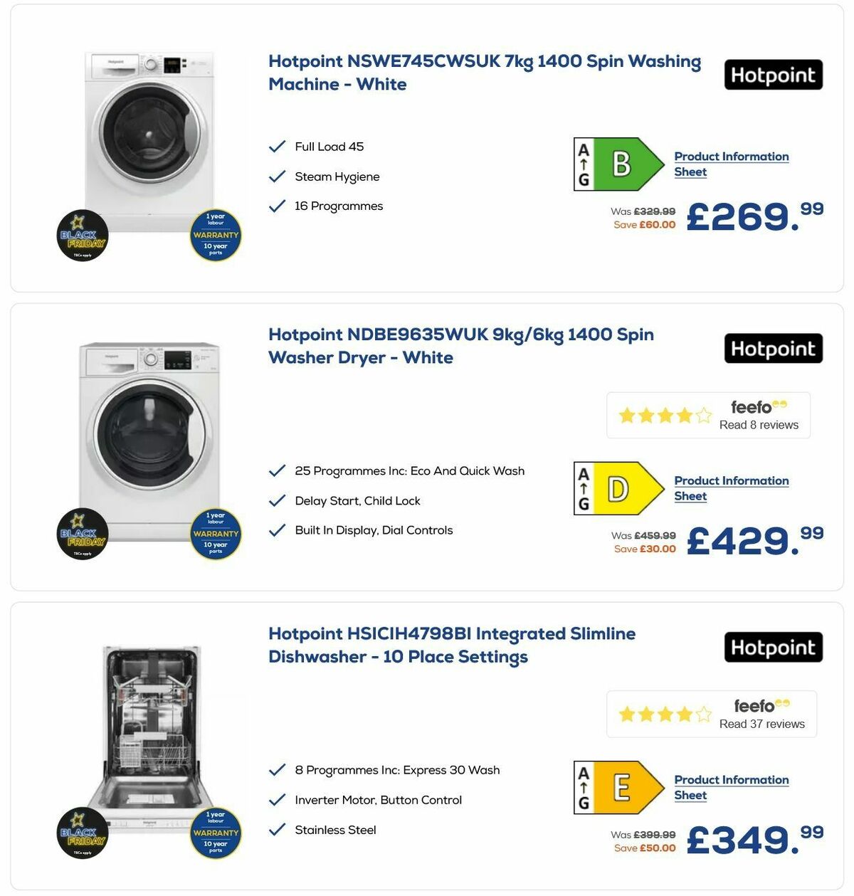 Euronics Offers from 1 November