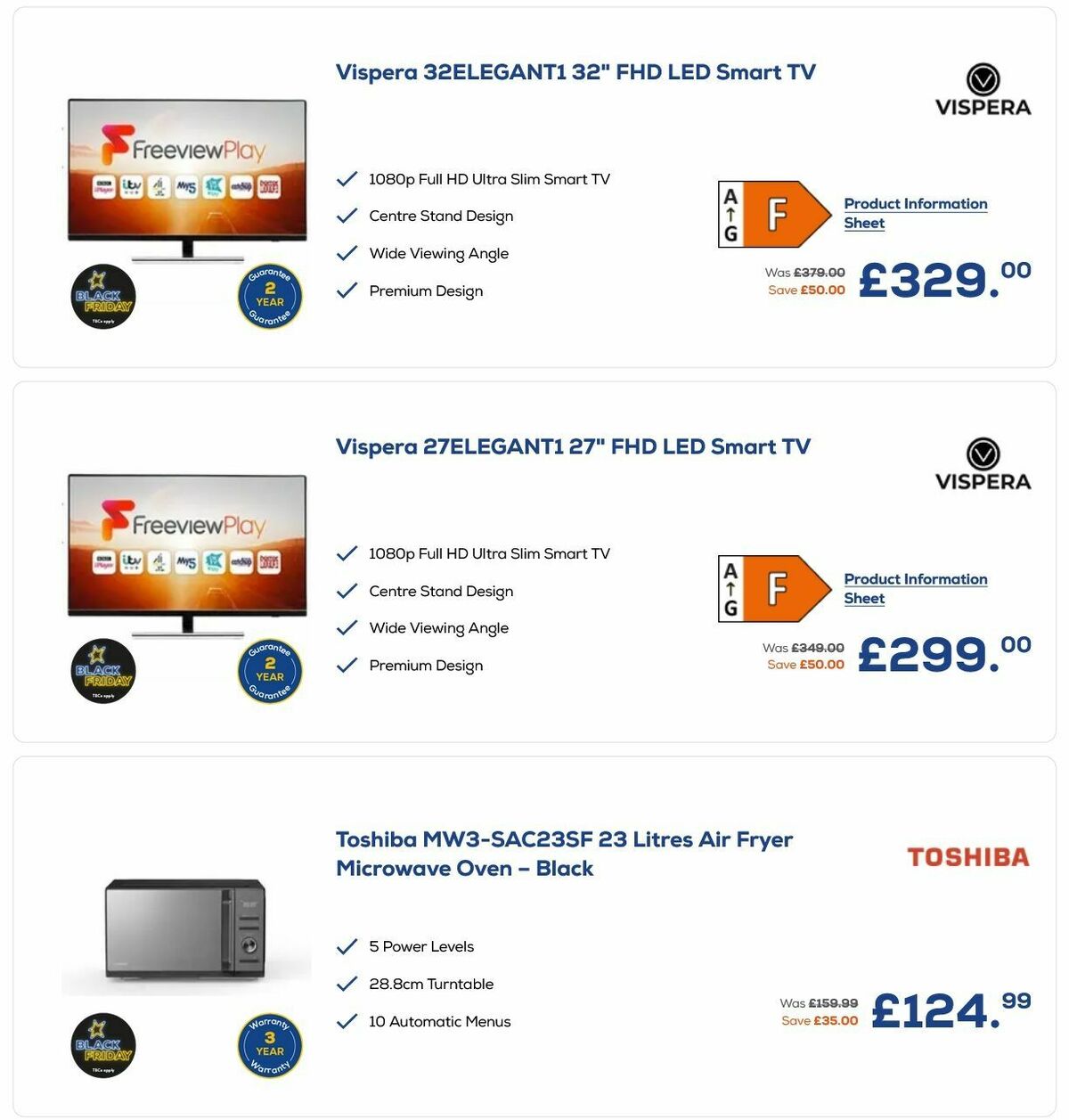 Euronics Offers from 1 November