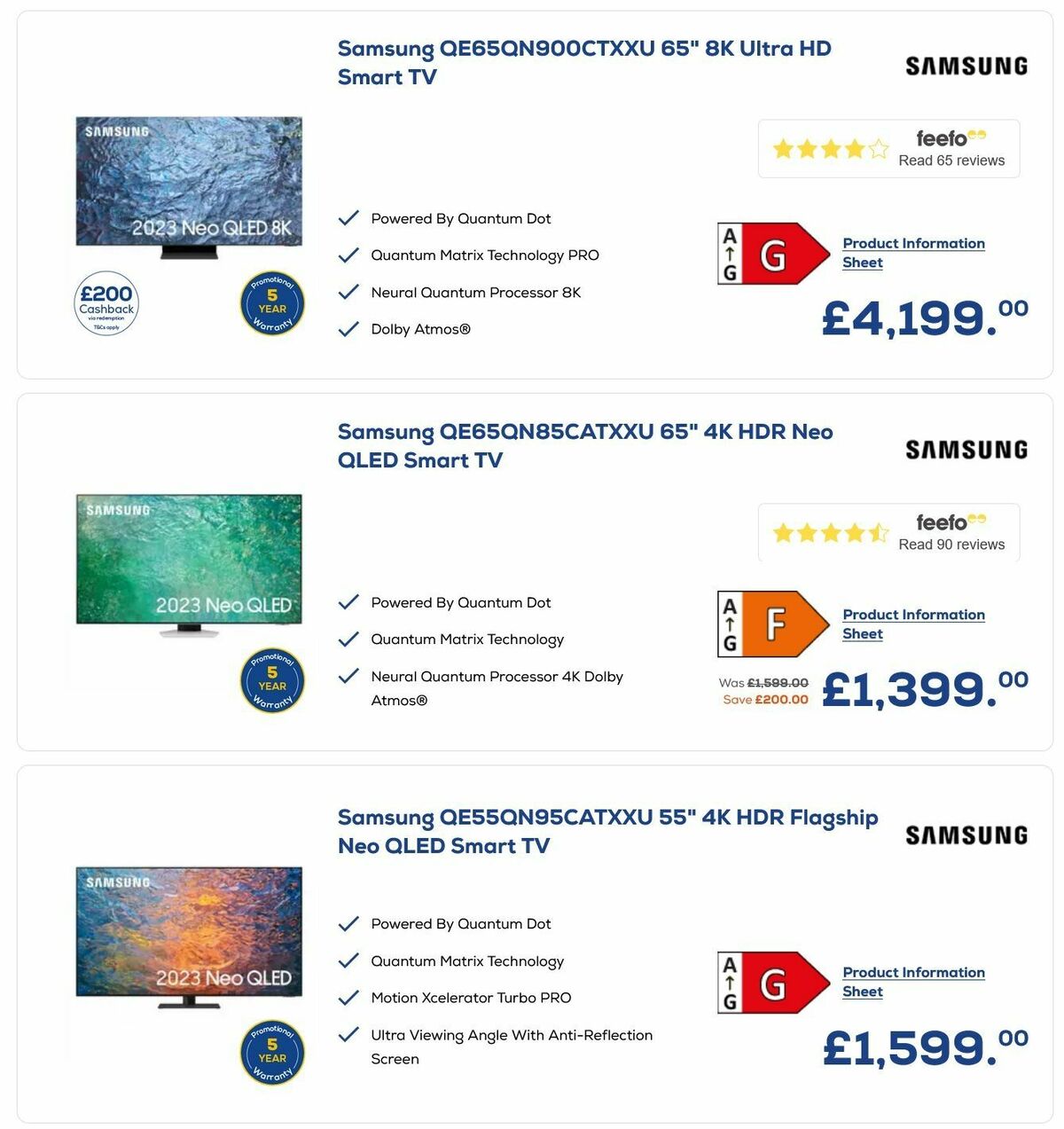 Euronics Offers from 1 December