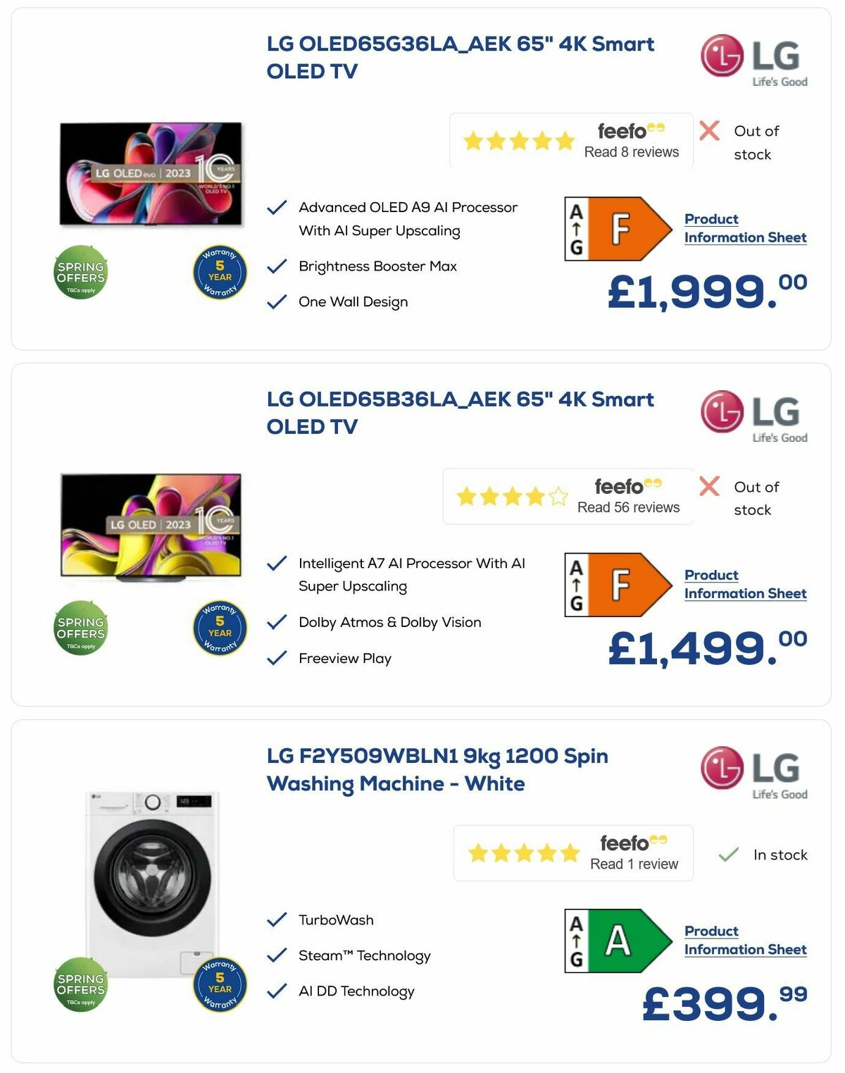 Euronics Offers from 20 March