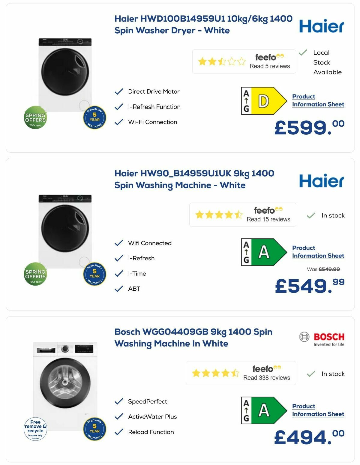 Euronics Offers from 20 March