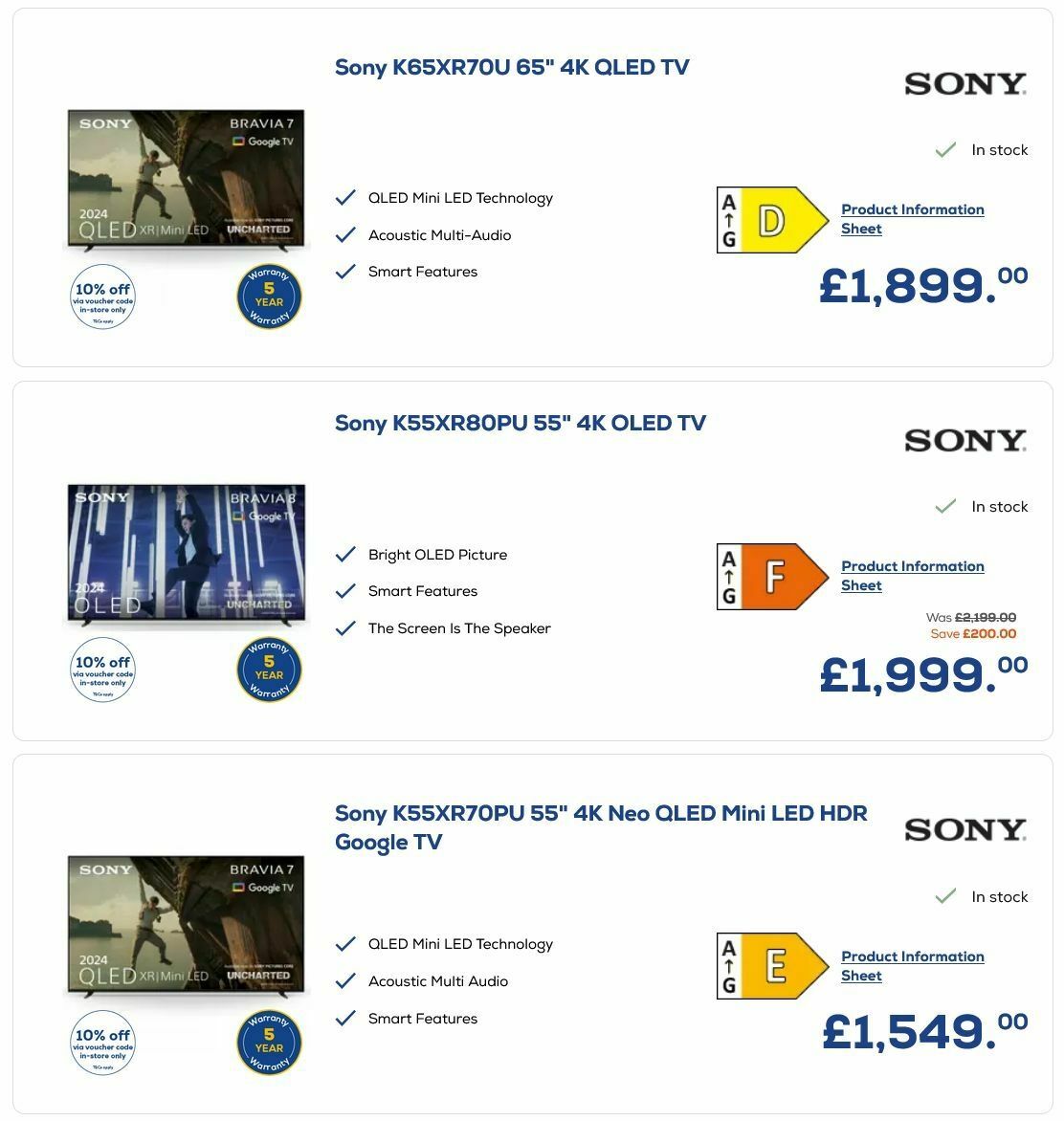 Euronics Offers from 30 July