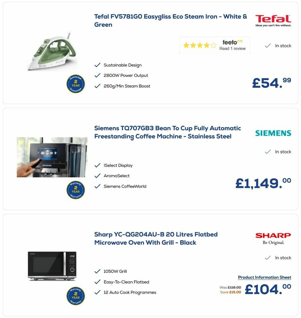 Euronics Offers from 13 August