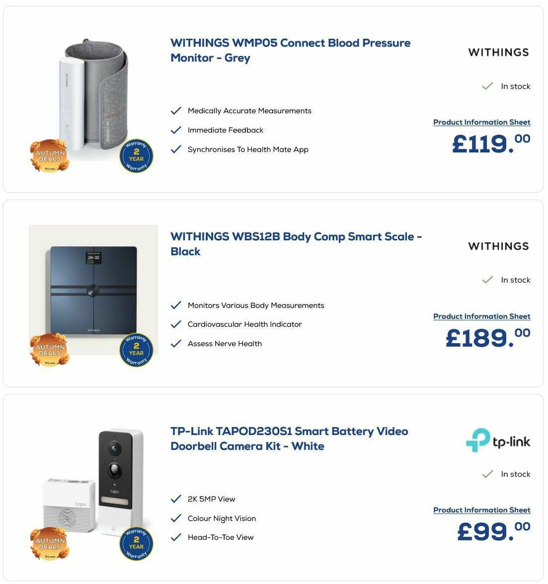 Euronics Offers from 11 September