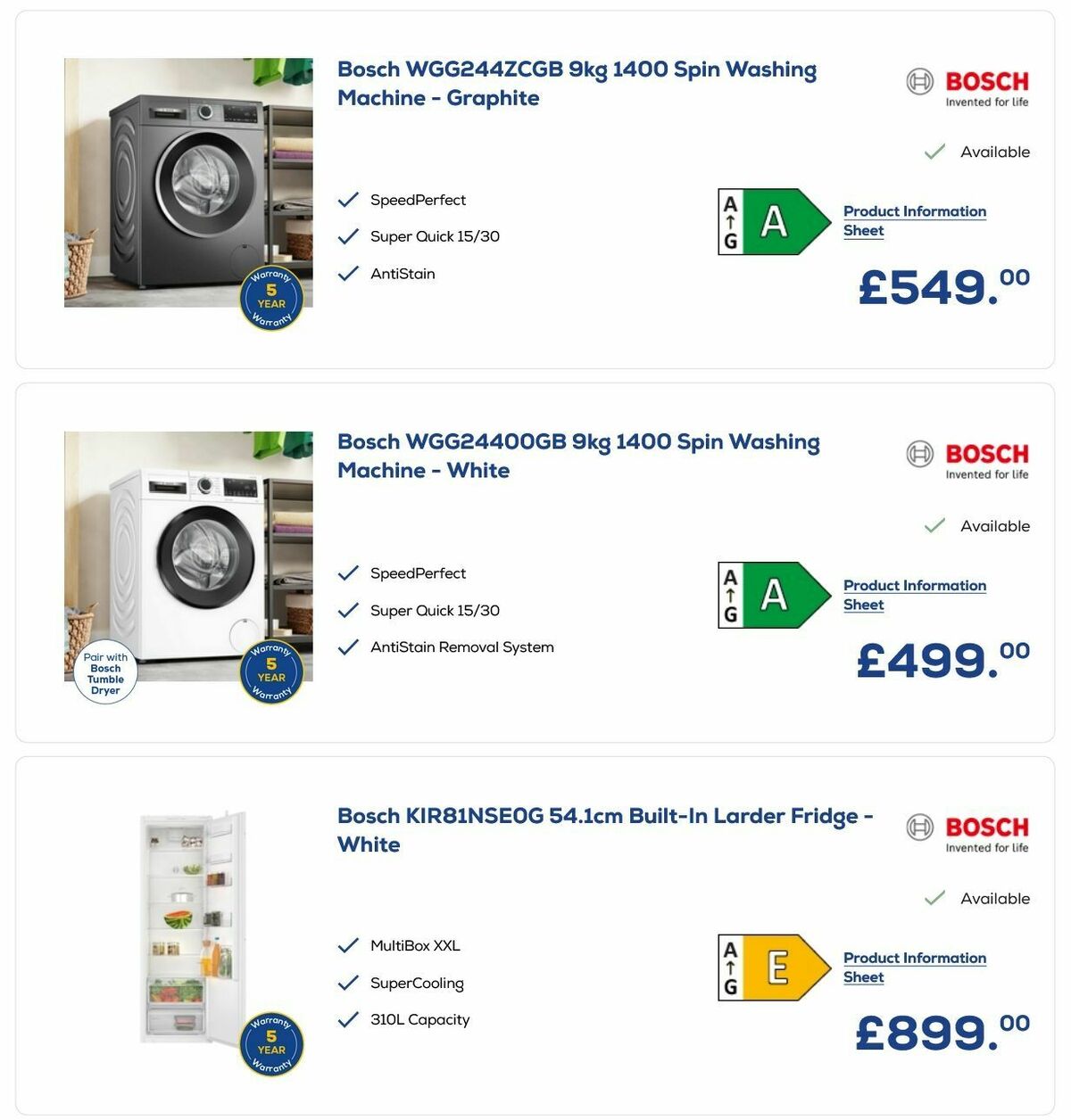 Euronics Offers from 29 October