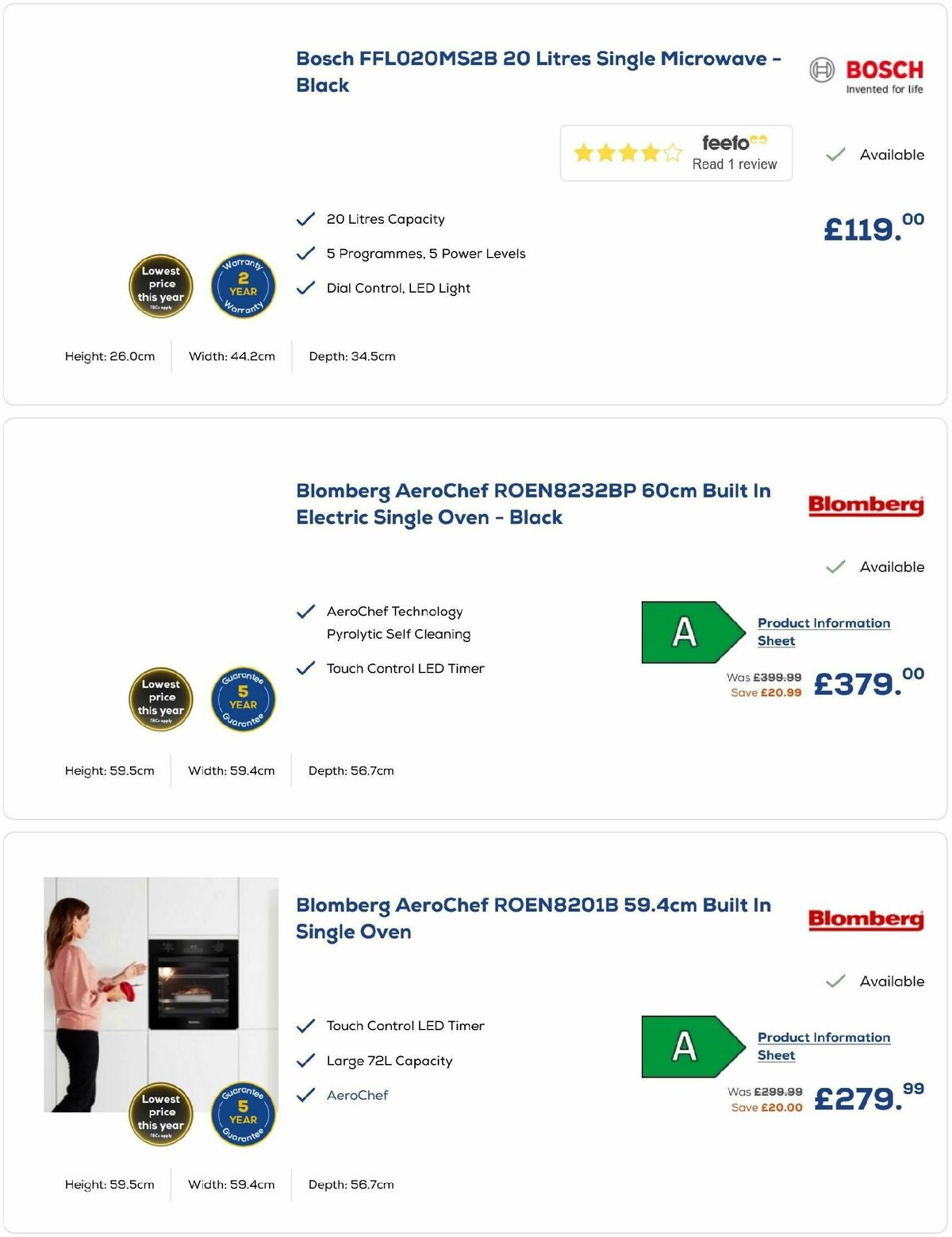 Euronics Offers from 30 October