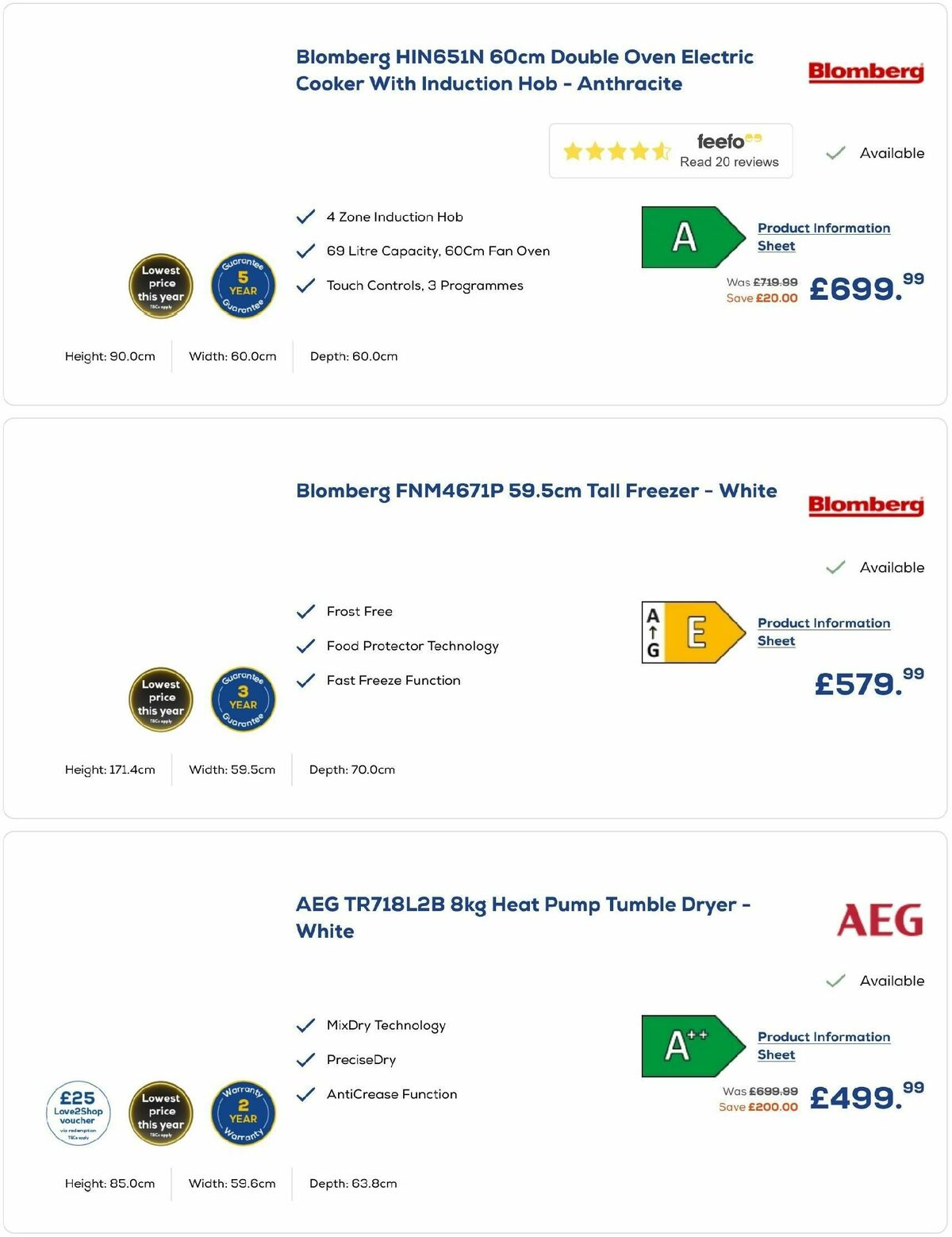 Euronics Offers from 30 October