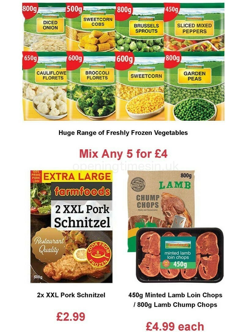 Farmfoods Offers from 9 February