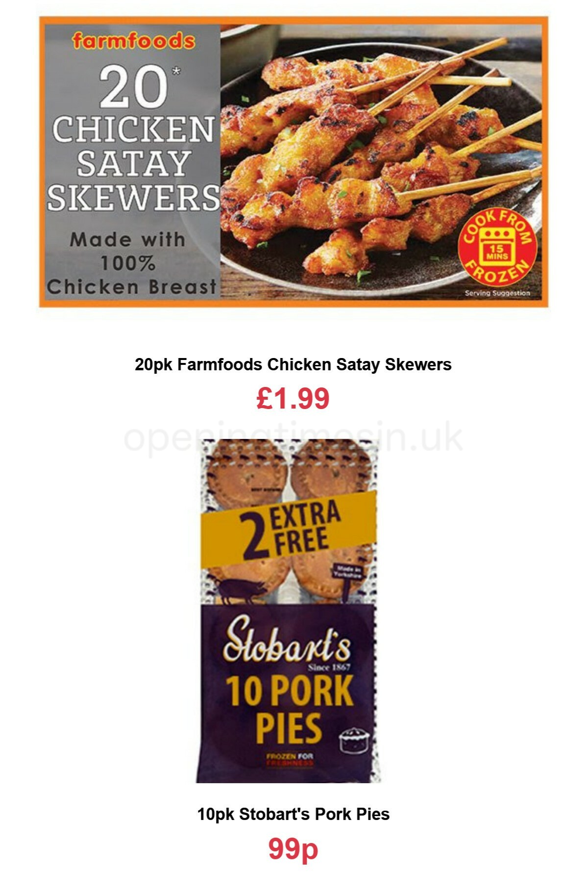 Farmfoods Offers from 23 March