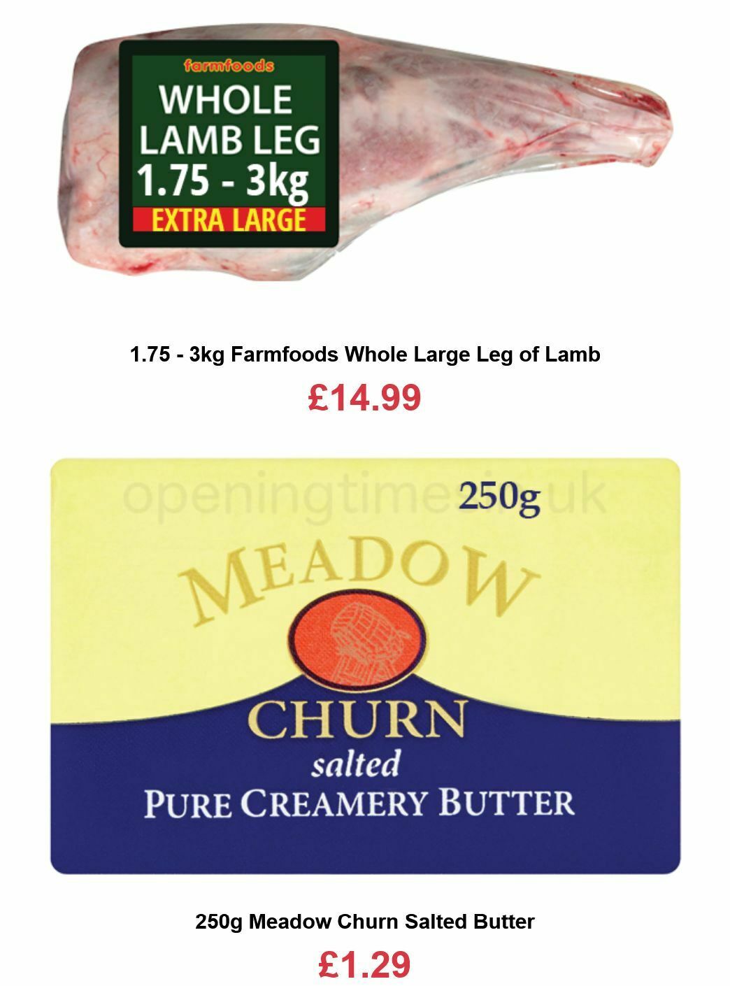 Farmfoods Offers from 10 February