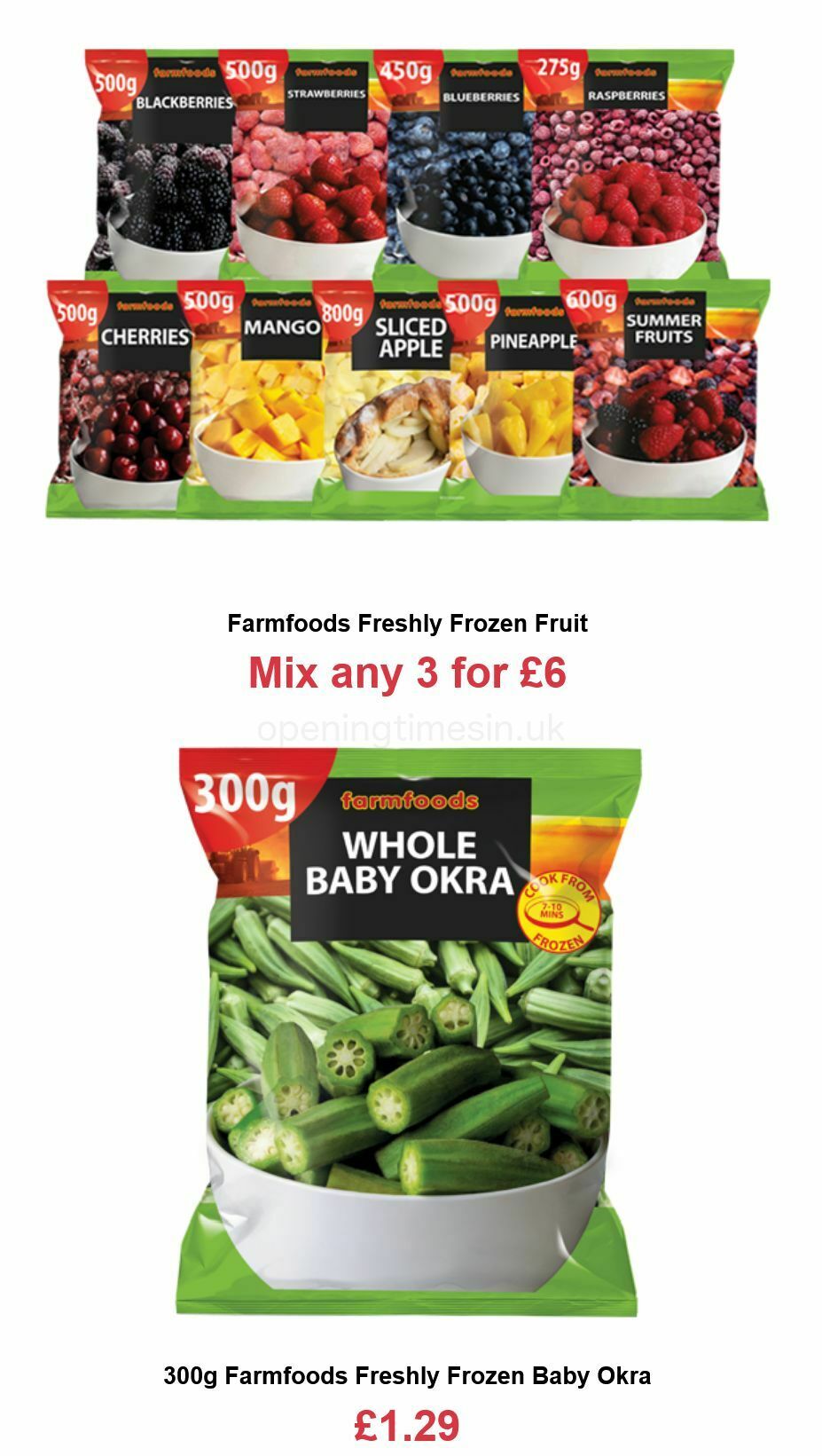 Farmfoods Offers from 1 March