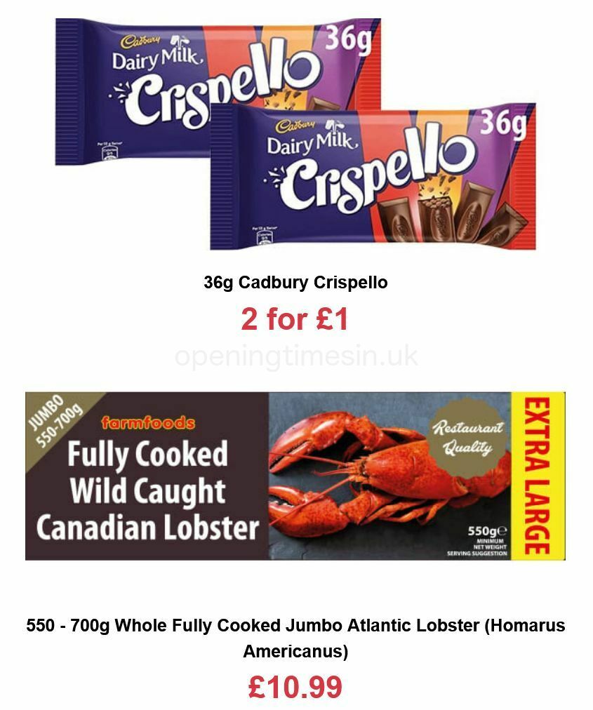 Farmfoods Offers from 11 April