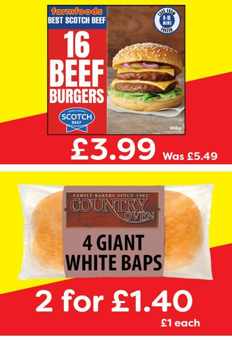 Farmfoods Offers from 4 May