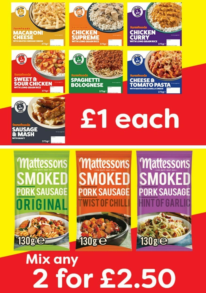 Farmfoods Offers from 13 May