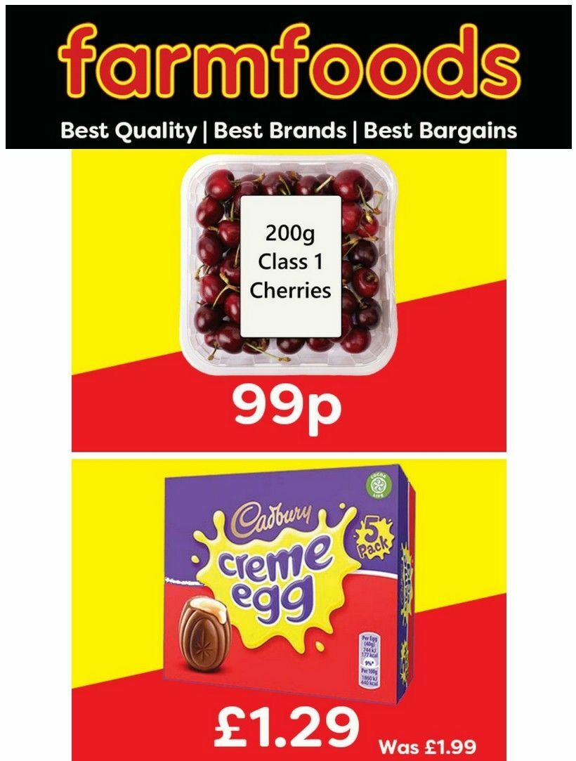 Farmfoods Offers from 31 May