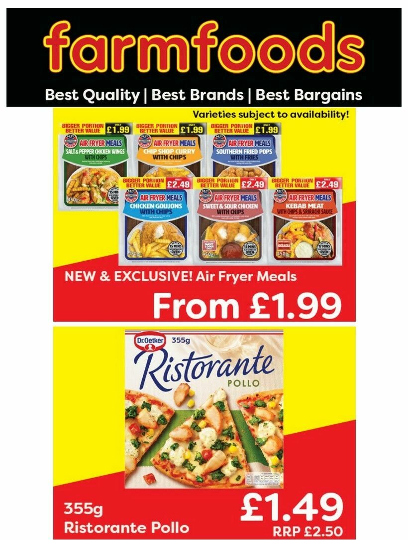 Farmfoods Offers from 12 August