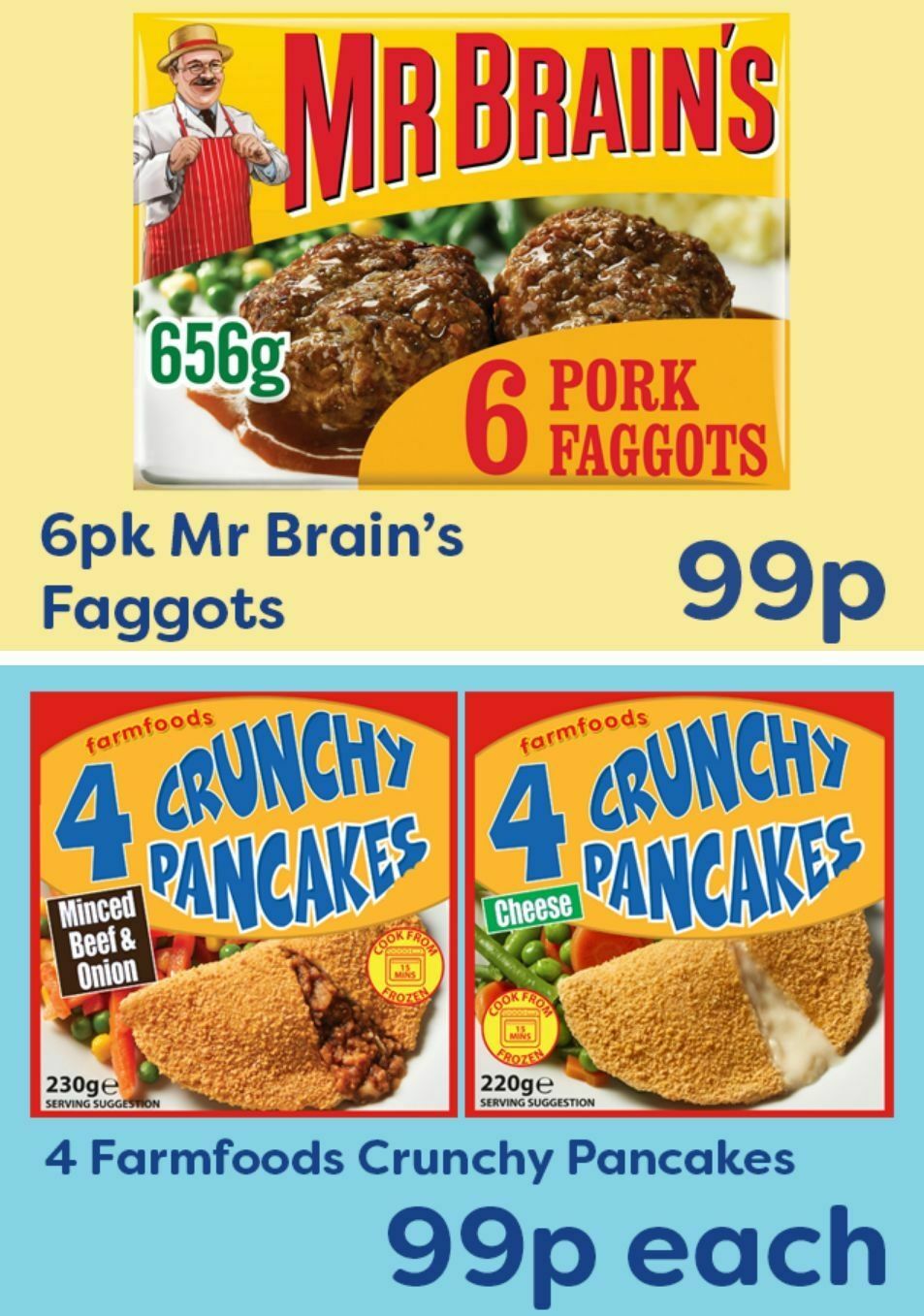 Farmfoods Offers from 3 January