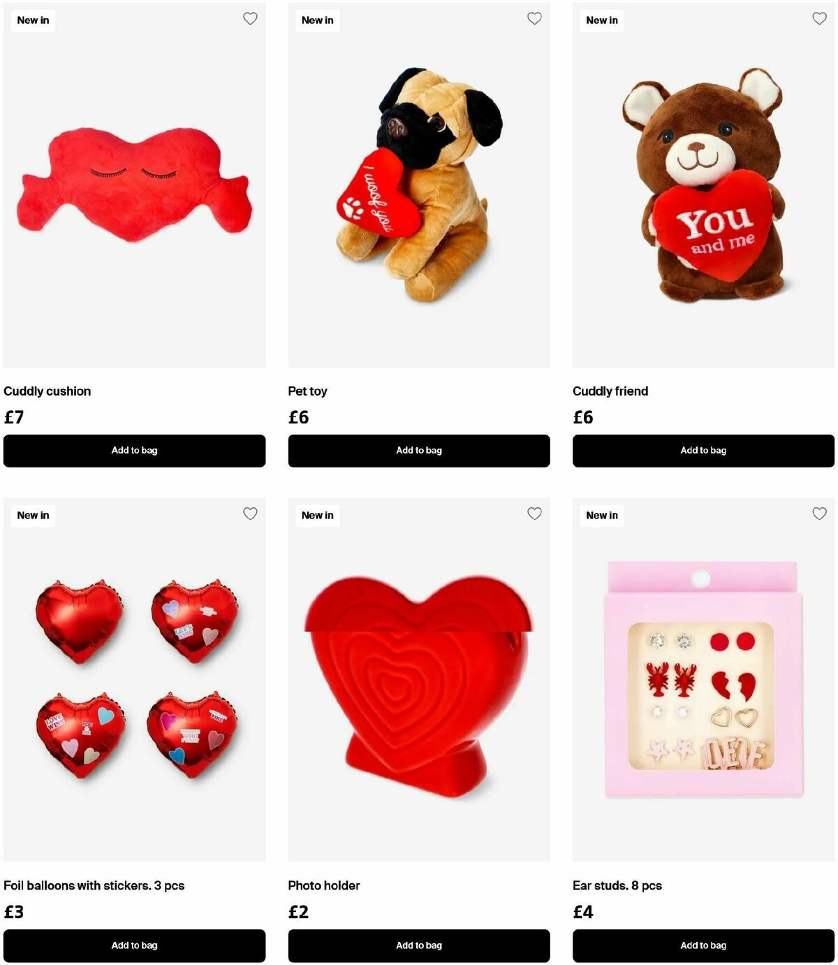 Flying Tiger Copenhagen Valentine's Day Offers from 13 January