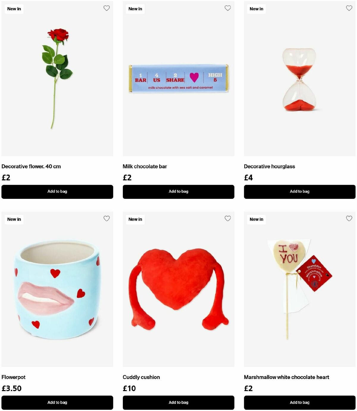 Flying Tiger Copenhagen Valentine's Day Offers from 13 January