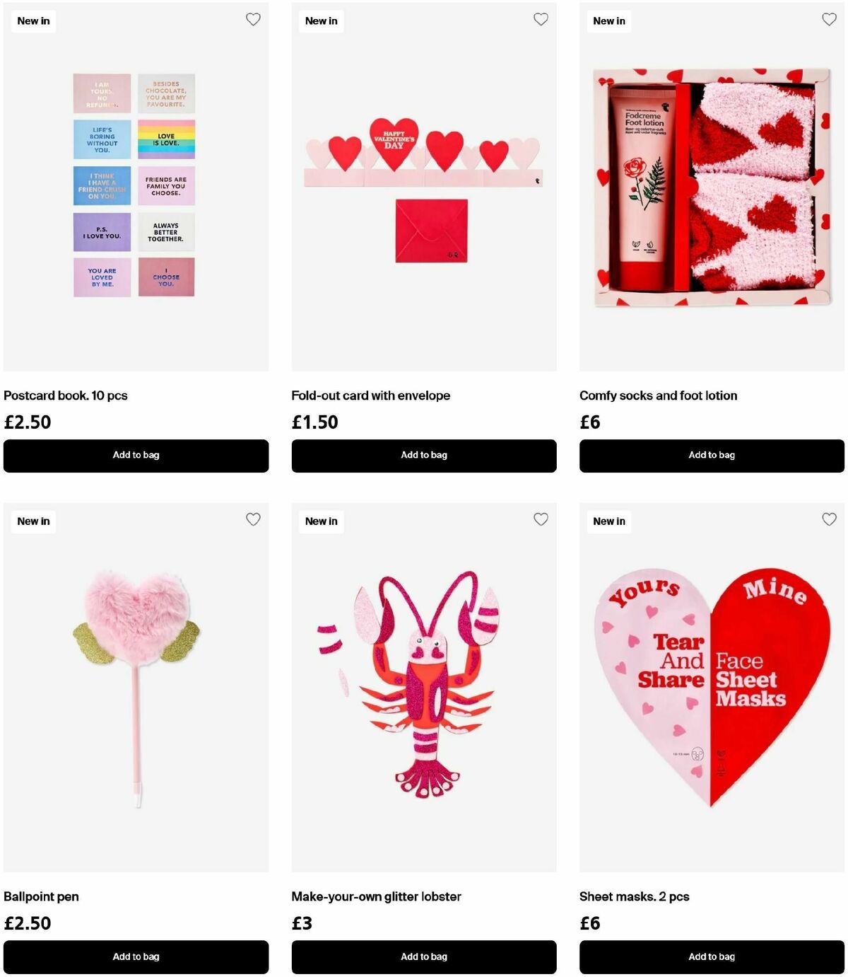 Flying Tiger Copenhagen Valentine's Day Offers from 13 January