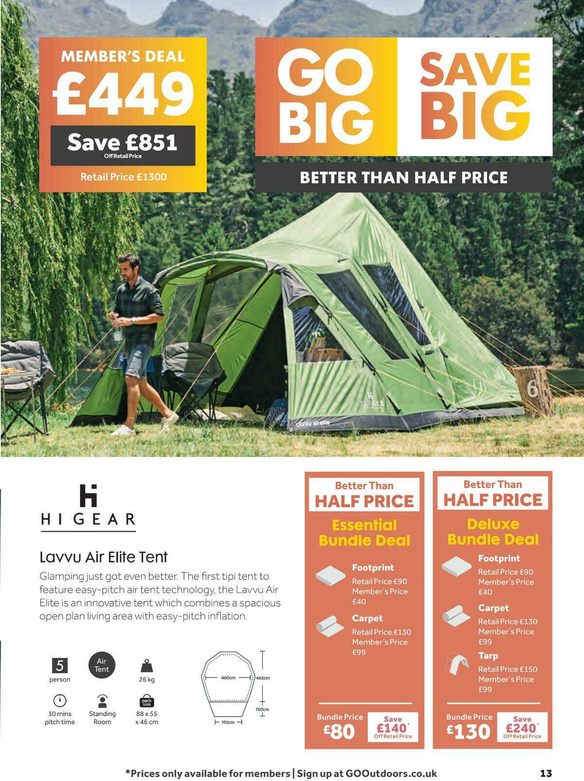 GO Outdoors Offers from 19 June