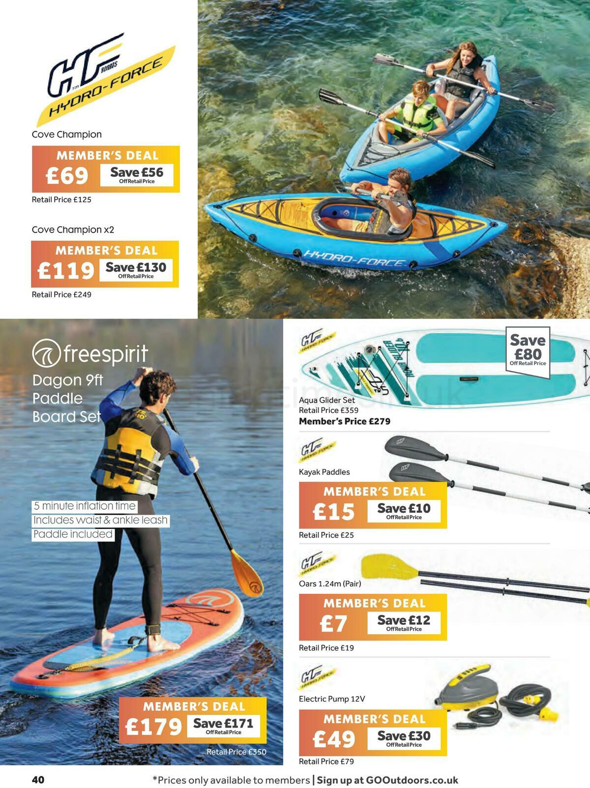 GO Outdoors Offers from 19 June